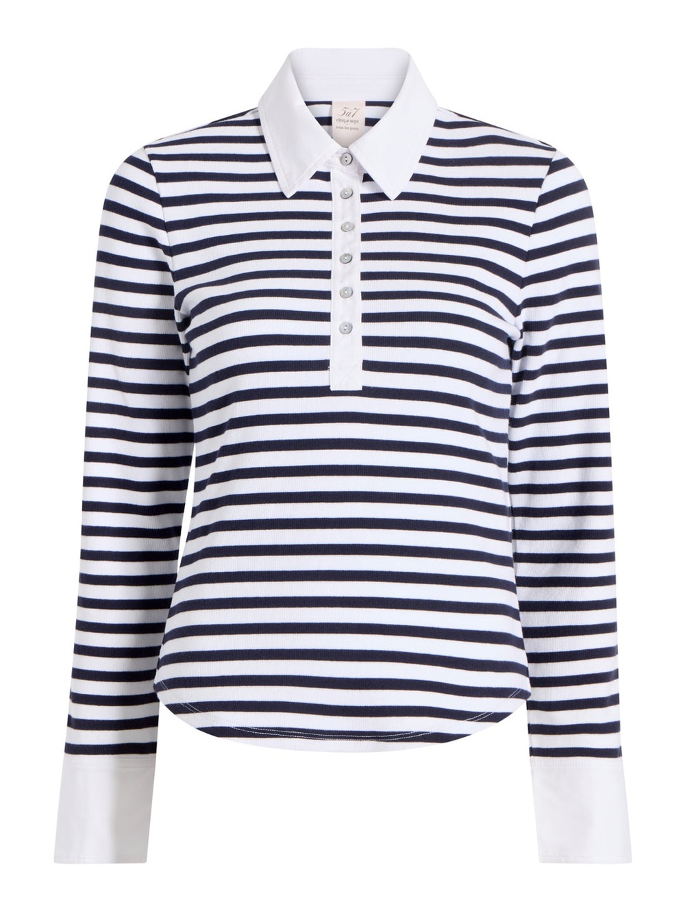 Cinq a sept STRIPED JADEN TOP Feminine Business Casual Size S